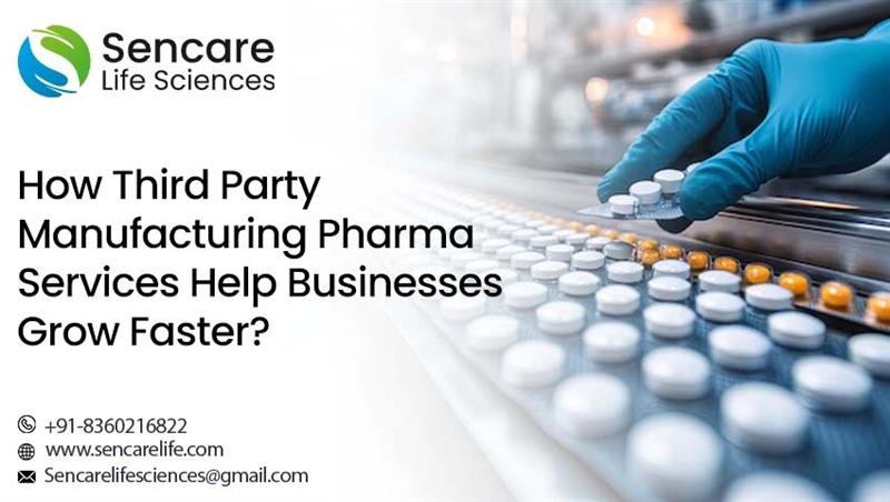 How Third Party Manufacturing Pharma Services Help Businesses Grow Faster